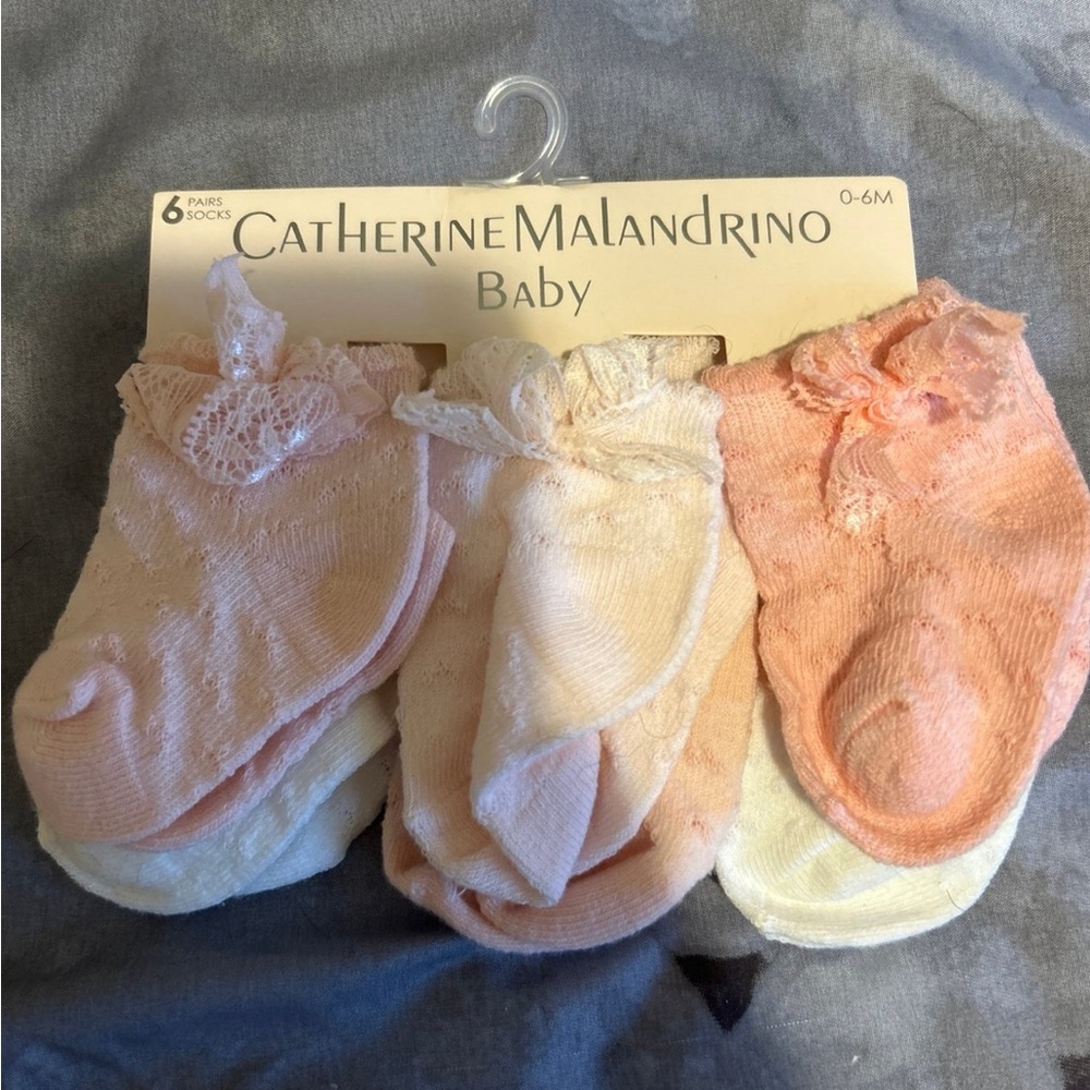 Baby Girl Socks 0-6 months